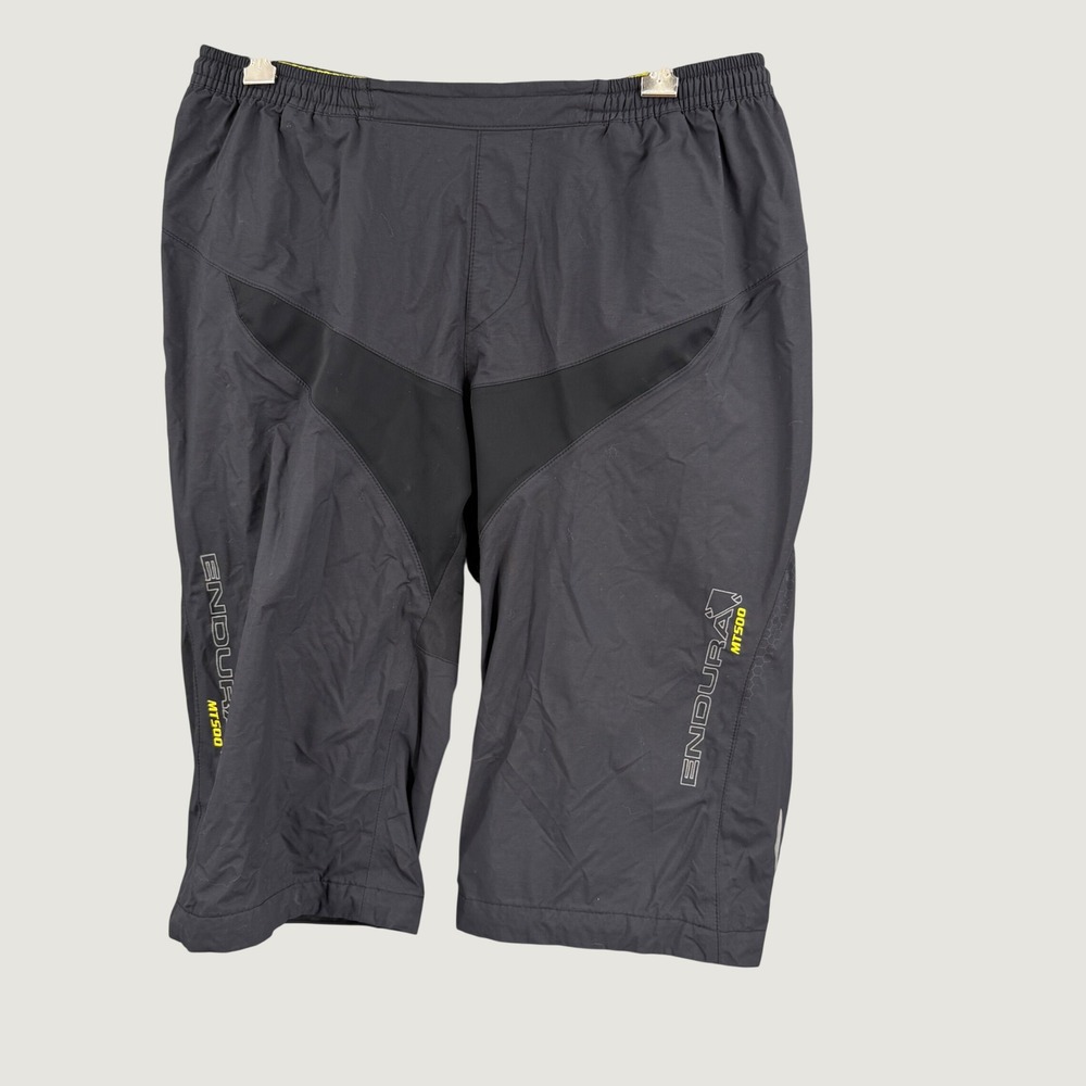 Endura MT500 Mountain Bike Shorts Large Black Cordura Waterproof MTB Cycling‎